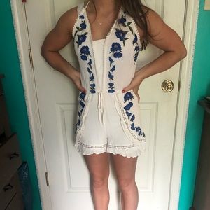Flowery Romper